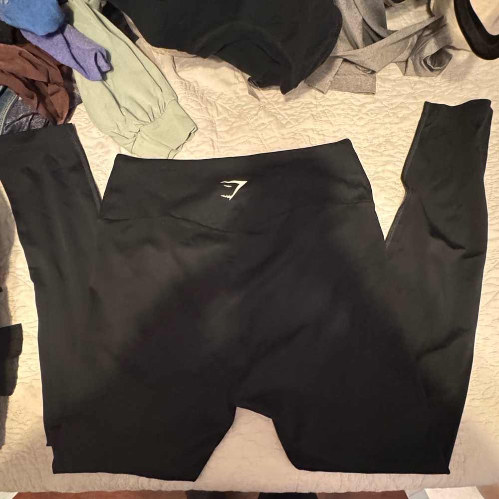 Black long GYMSHARK leggings
